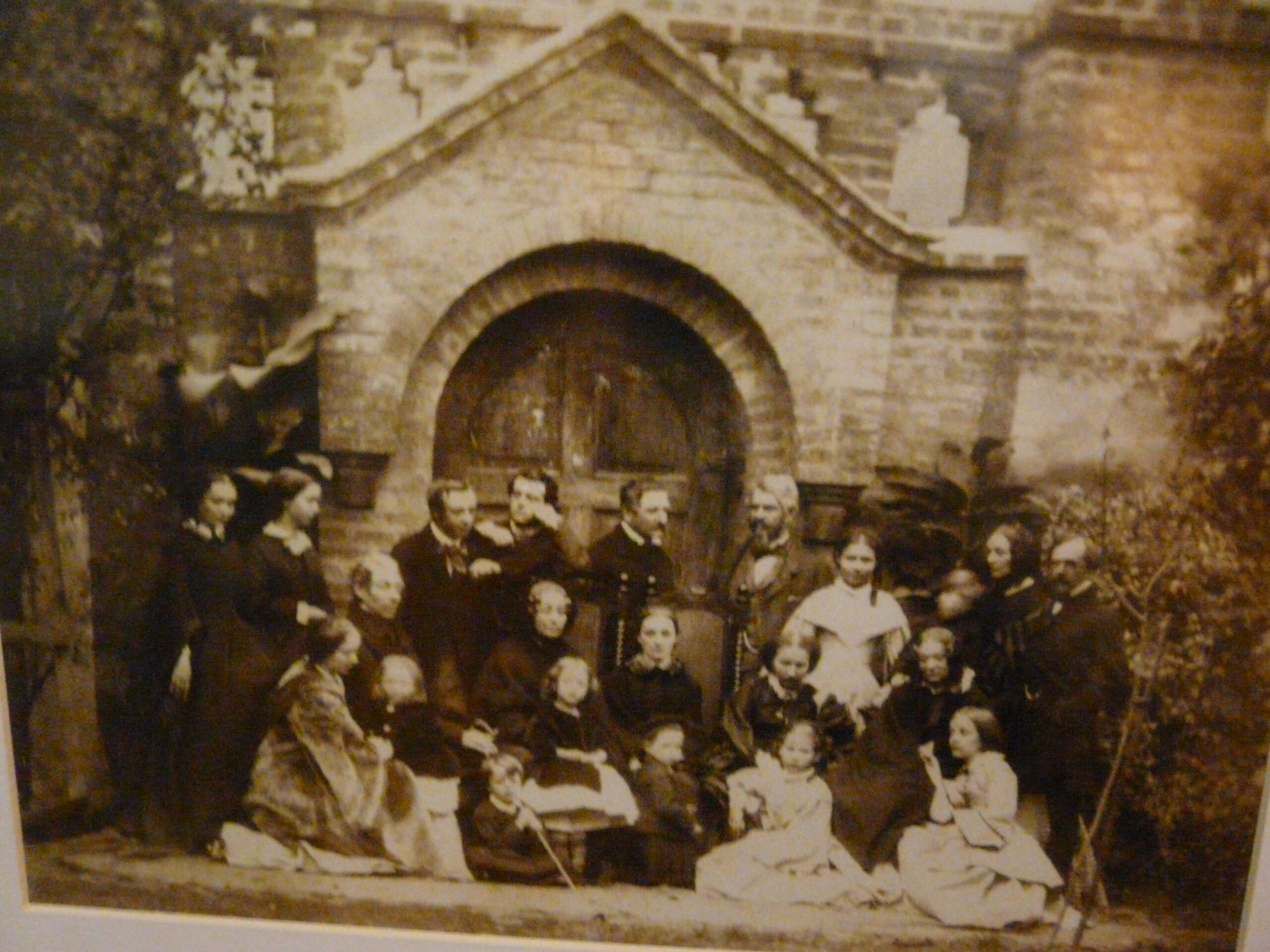 The Zamoyski family in 1859. General Władysław, Jadwiga and relatives; the future owner of the Zakopane estates is among the children.