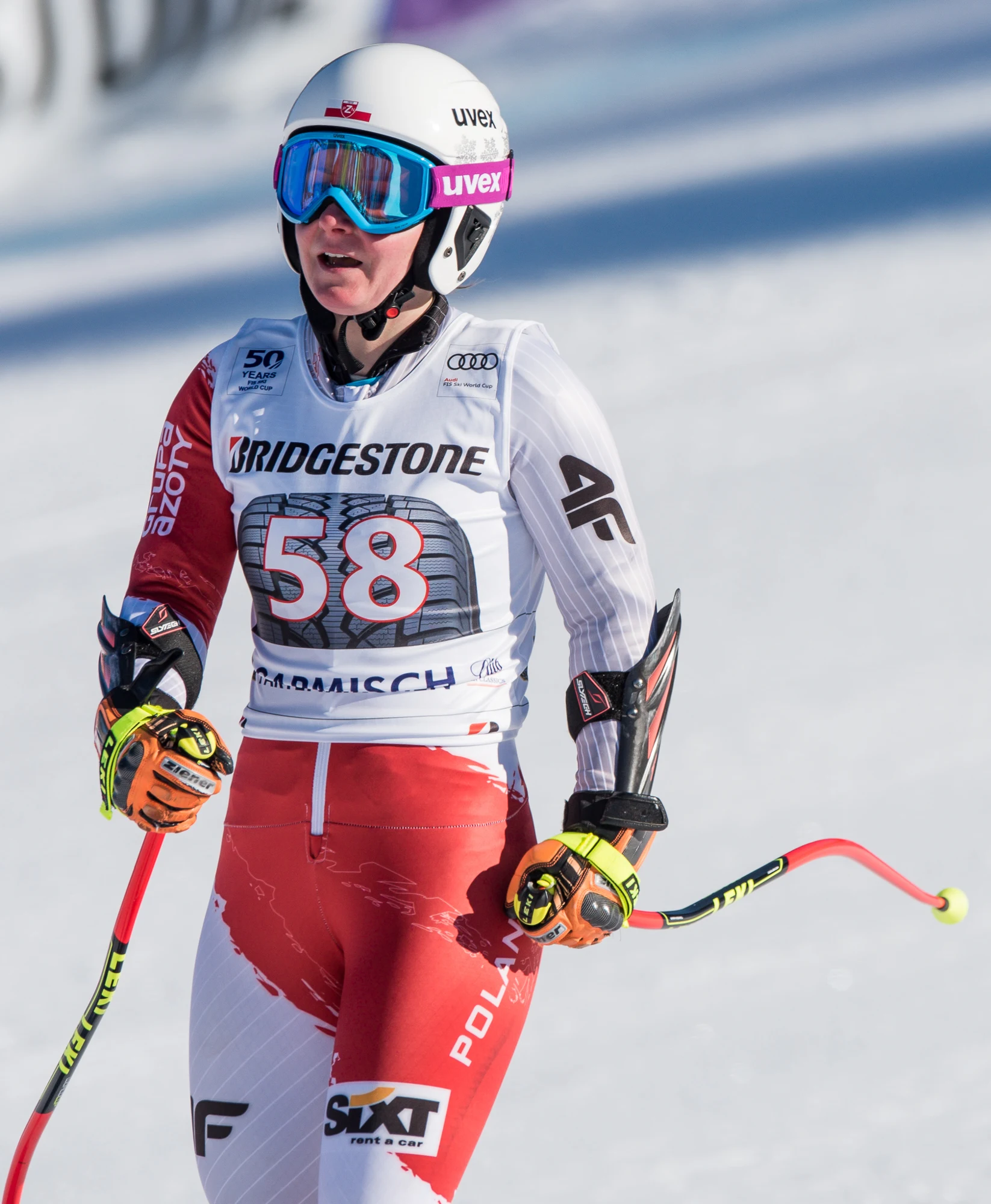 2017_Audi_FIS_Ski_Weltcup_Garmisch-Partenkirchen_Damen_-_Maryna_Gasienica-Daniel_-_by_2eight_-_8SC0666.jpg Maryna Gąsienica-Daniel podczas Pucharu Świata w Garmisch-Partenkirchen, 22 stycznia 2017.