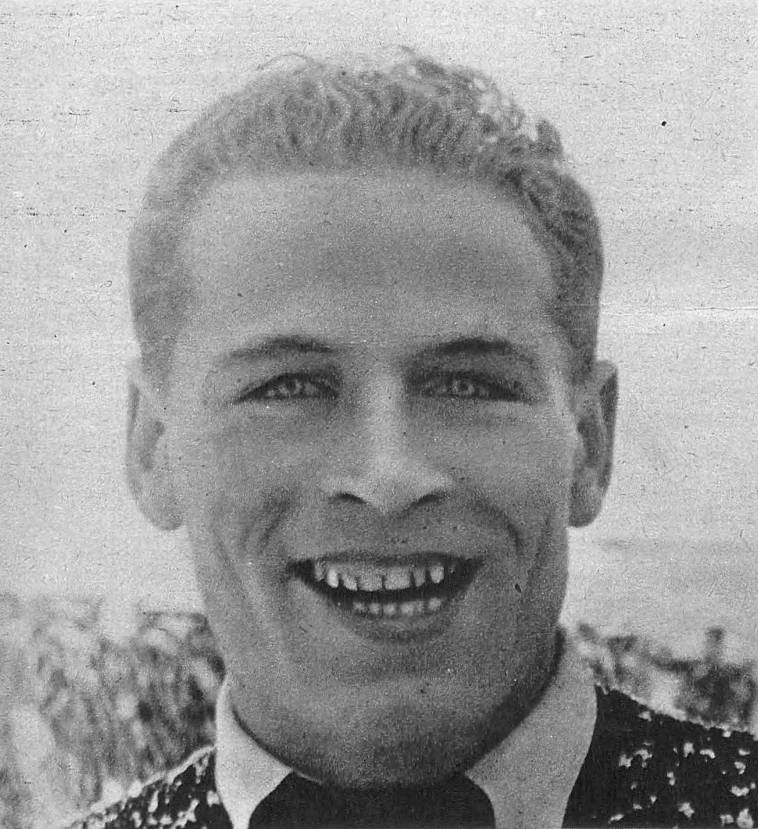 Stanisław Marusarz, 1938. Portret opublikowany w „Światowidzie”.